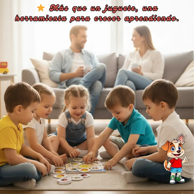 Puzzle Educativo Infantil Ciclo de Vida de Animales Rompecabezas Didáctico