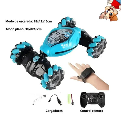 Auto A Control Remoto Con Sensor De Mano 360°