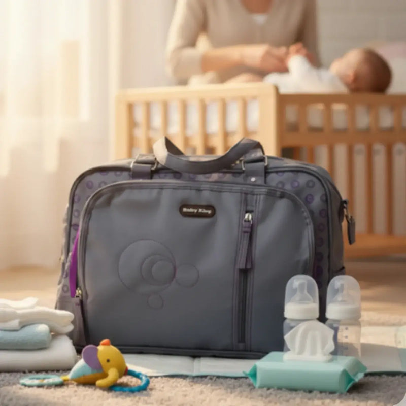 Bolso de Maternidad Grande con Cambiador | Organizador para Bebé con Múltiples Compartimentos