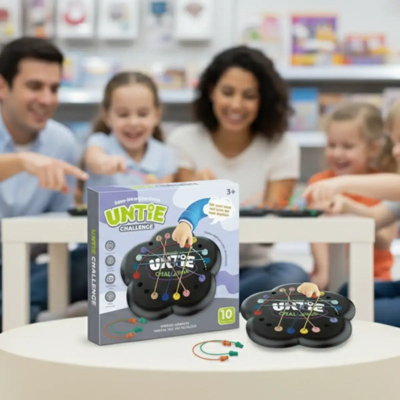 Juego de mesa desata cuerdas rompecabezas didáctico