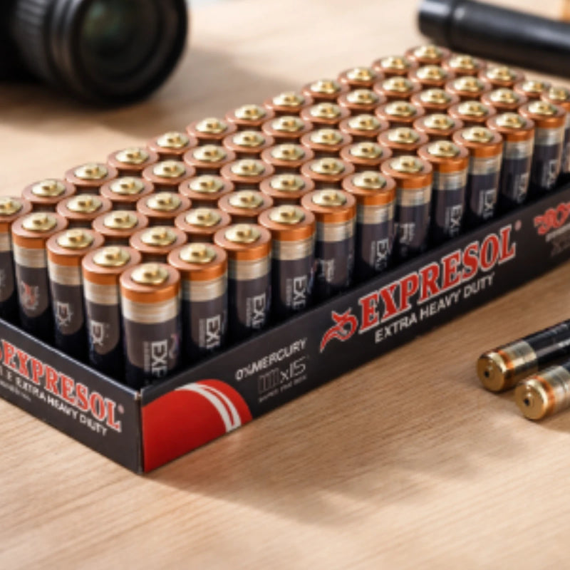 Caja De 60 Pilas AA Comunes / Salinas. 1,5v Batería