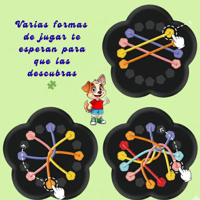 Juego de mesa desata cuerdas rompecabezas didáctico
