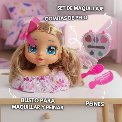 Muñeca Busto My Best Hair Fashion