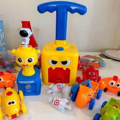 Power Balloon: Inflador Lanzador con Autos y Globos