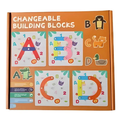 Puzzle Didáctico: Letras, Números y Figuras