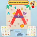Puzzle Didáctico: Letras, Números y Figuras - imagen 4