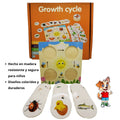 Puzzle Educativo Infantil Ciclo de Vida de Animales Rompecabezas Didáctico - imagen 4