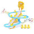 Tren Eléctrico de Patitos con Escalera | Pista Automática con Música y Movimiento - imagen 2