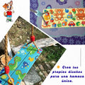 Hamaca Madera Niños Columpio Interior Exterior Ajustable - imagen 5