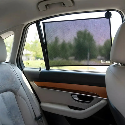 Para Sol Para Auto Protector Uv Plegable 2 Piezas
