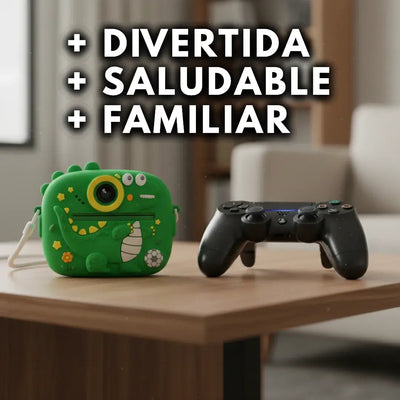 Camara Dinosaurio con Impresora: saca Fotos, Imprime y Filma