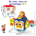 Cubo Sensorial Montessori para Bebé Juego Didáctico de Actividades y Estimulación - imagen 3
