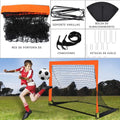 Arco de Fútbol Infantil Plegable 115x85 cm | Portátil para Entrenamiento y Juego - imagen 9
