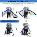 Arco de Fútbol Infantil Plegable 115x85 cm | Portátil para Entrenamiento y Juego - imagen 13
