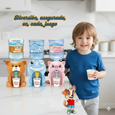 Mini Dispensador de Agua Infantil Educativo | Hábito Saludable y Diversión