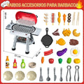 Parrilla BBQ de Juguete para Niños con Accesorios | Cocina Infantil Interactiva con Luces y Sonidos - imagen 5