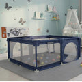 Corral de Juego para Bebé Rectangular | Área Segura Infantil con Malla Protectora - imagen 2
