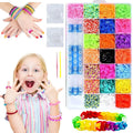 Kit para Hacer Pulseras con 4200 Gomitas | Set Creativo Infantil DIY Colores y Accesorios - imagen 2