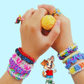 Kit para Hacer Pulseras con 4200 Gomitas | Set Creativo Infantil DIY Colores y Accesorios - imagen 5