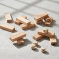 Torre de Madera con Números y Dados | Juego de Mesa Familiar de Habilidad y Estrategia - imagen 2