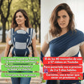 Sillita Porta Bebé Ergonomica Pequitas: 10 en 1 hasta 36 meses - imagen 19