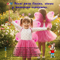 Disfraz de Mariposa para Niña con Alas, Tutú, Varita y Vincha | Set Fantasía Completo - imagen 7