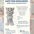 Gato Interactivo que Repite Voz | Juguete Parlante Infantil Tipo Talking Tom con Sonidos Divertidos - imagen 7