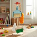Set de Limpieza Infantil de Madera | Juego de Aseo y Orden para Niños y Niñas - imagen 1