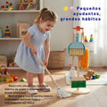 Set de Limpieza Infantil de Madera | Juego de Aseo y Orden para Niños y Niñas - imagen 10