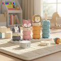 Juego de Encastre de Madera con Animales | Puzzle Didáctico Infantil Montessori - imagen 7