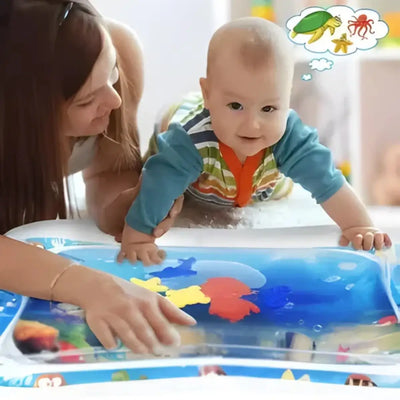 Colchoneta de Agua para Bebés - Inflable Didáctico