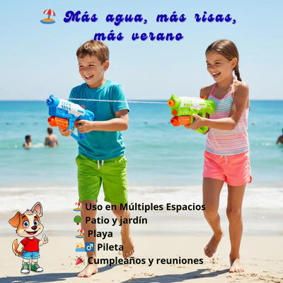 Pistola De Agua 40cm Juego Verano Infantil