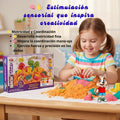 Arena Mágica Cinética Juego Infantil Con Molde De Comida - imagen 5