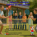 Set Red Tenis Portátil Paletas Pelotas Juego Exterior para Niños - imagen 7