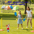 Set Red Tenis Portátil Paletas Pelotas Juego Exterior para Niños - imagen 8