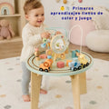 Mesa de Actividades Multifunción de Madera | Juguete Didáctico Montessori para Niños - imagen 2