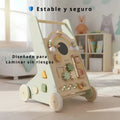 Caminador de Madera para Bebé con Actividades | Andador Didáctico 12-18 Meses Arcoíris - imagen 6