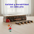 Caja De 60 Pilas Aaa Comunes / Salinas. 1,5v Batería - imagen 4