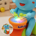 Elefante Interactivo con Tambor y Pelota Flotante | Camina y Juguete Musical y Luces para Niños - imagen 4