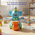 Elefante Interactivo con Tambor y Pelota Flotante | Camina y Juguete Musical y Luces para Niños - imagen 8