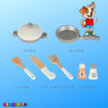Cocinita de Madera para Niños con Accesorios | Juego de Cocina Didáctico Infantil - imagen 9