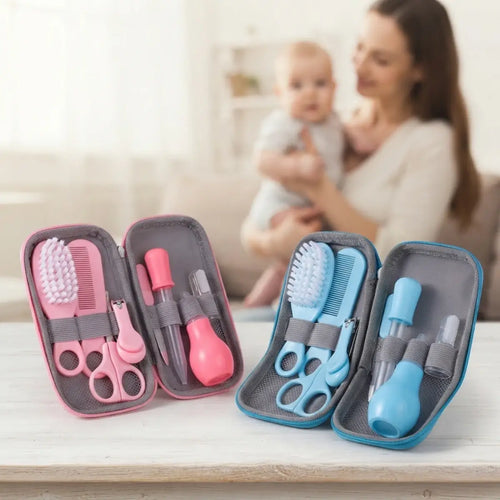 Set de Higiene para Bebé con Estuche | Kit Completo de Cuidado Infantil Portátil