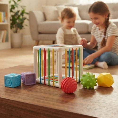 Cubo Encastrable Con Elásticos Hasta 24 Meses