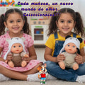 Muñeca Bebé con Gorrito Animalito - imagen 8