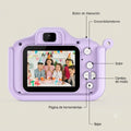 Cámara Digital Infantil Recargable | Fotos y Video para Niños Juguete Creativo - imagen 4