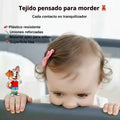 Corral de Juego para Bebé Rectangular | Área Segura Infantil con Malla Protectora - imagen 6