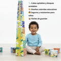 Cubos Apilables Didácticos para Niños | Bloques de Cartón Educativos y Sensoriales - imagen 9