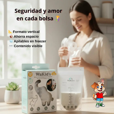 Bolsas para Almacenamiento de Leche Materna | Pack Estéril Seguro para Lactancia