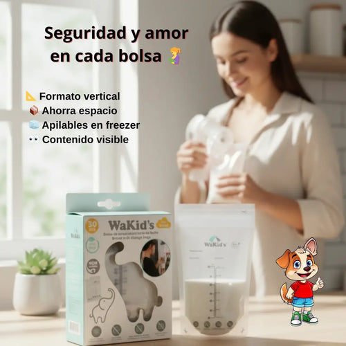 Bolsas para Almacenamiento de Leche Materna | Pack Estéril Seguro para Lactancia