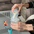 Extractor Manual De Leche Materna Nuby Silicona Portátil - imagen 4